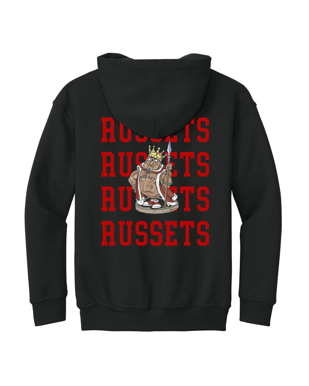 Shelley High School x VAST Apparel - Youth Gildan Hoodie - Shelley Pocket - Repeating Russets