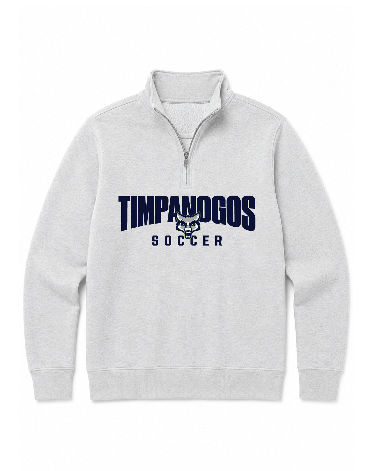 Timpanogos Soccer -  LS14014 - Sport Gray - Large Logo Print
