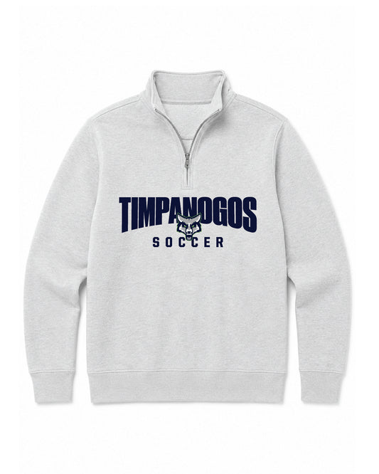 Timpanogos Soccer - Lane Seven Premium Quarter Zip - LS14014 - Large Logo Print