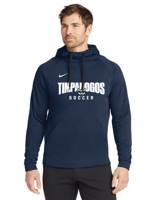 Timpanogos Soccer -  Nike Therma-FIT Fleece Hoodie - CN9473 - Large Printed Logo