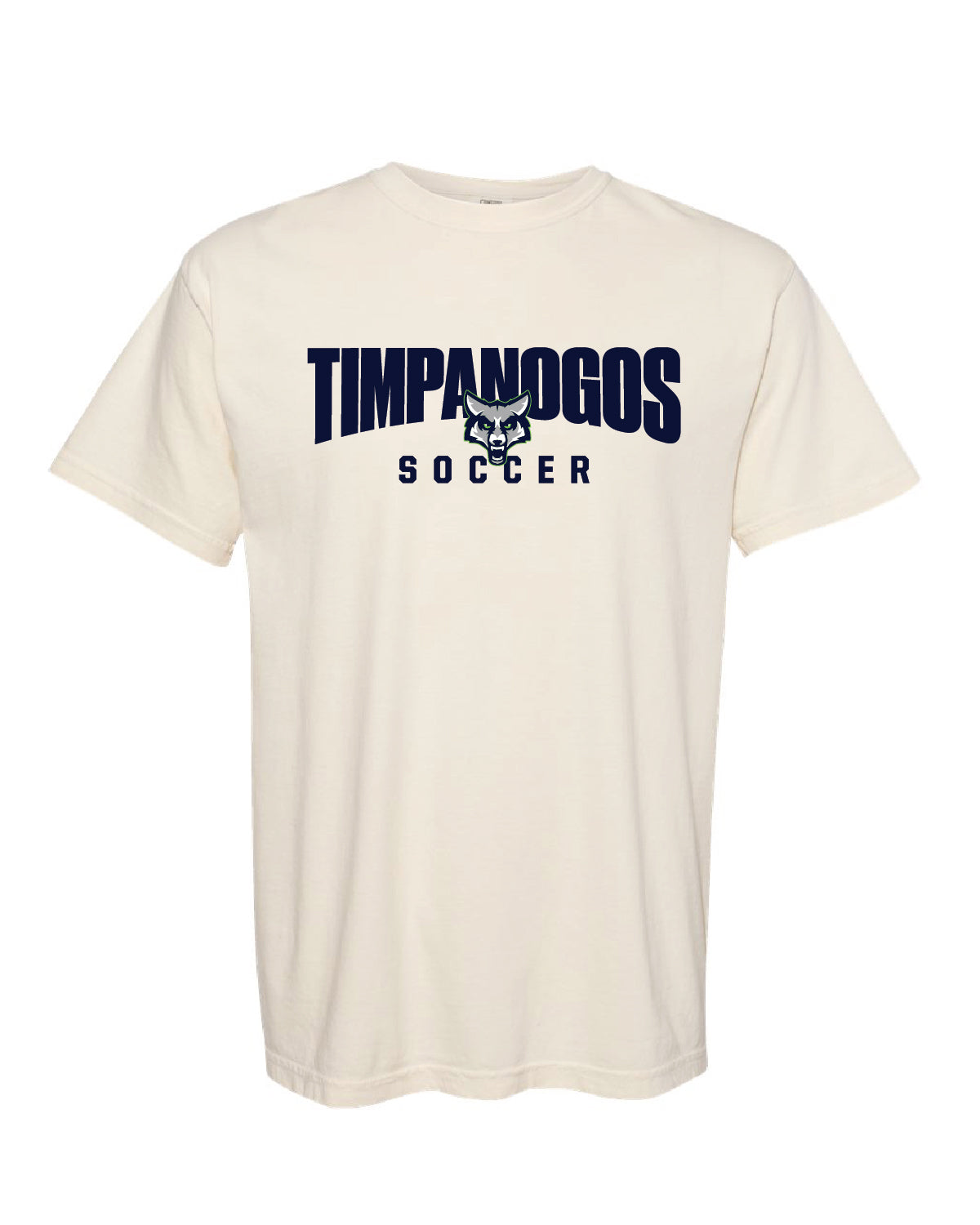 Timpanogos Soccer - Comfort Colors Tee  - Large Printed Logo