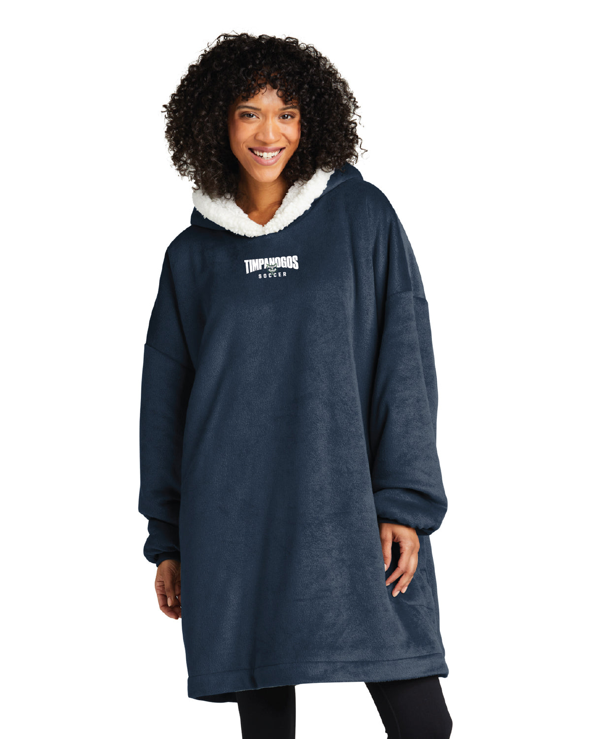 Timpanogos Soccer - Port Authority Mountain Lodge Wearable Blanket - Embroidered Logo