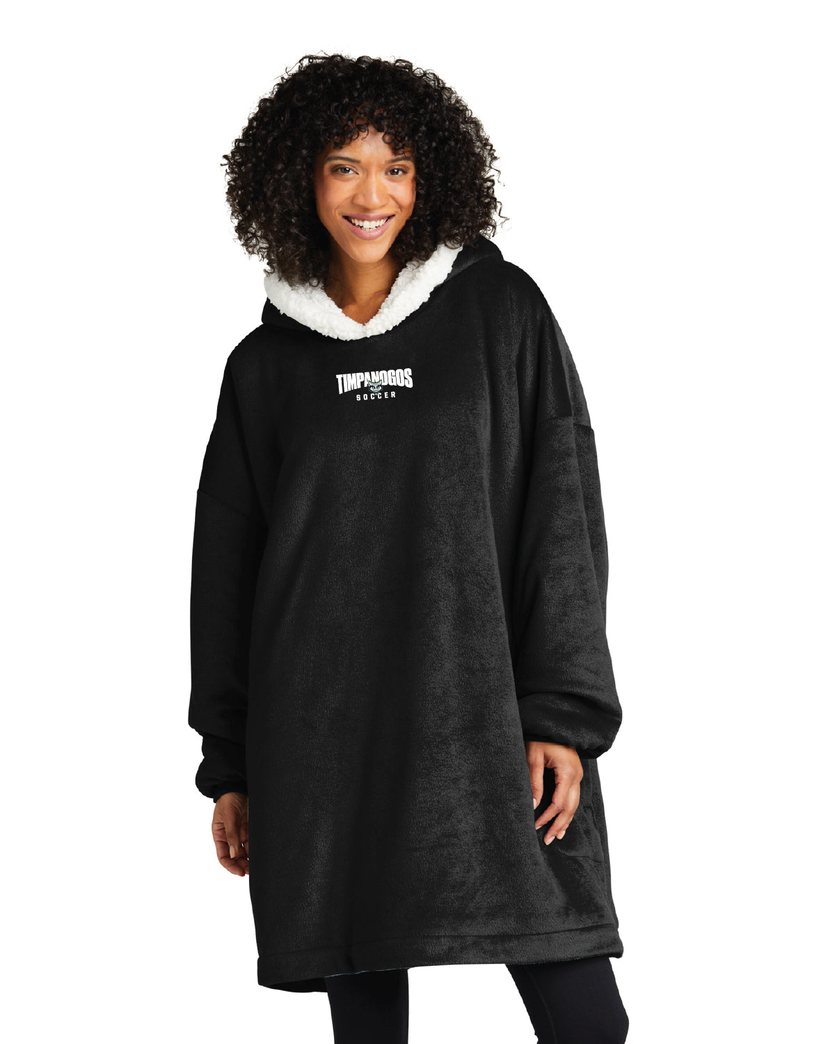 Timpanogos Soccer - Port Authority Mountain Lodge Wearable Blanket - Embroidered Logo