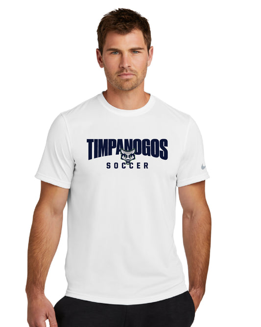 Timpanogos Soccer - Nike Swoosh Sleeve rLegend Tee - Large Printed Logo - NKDX8730