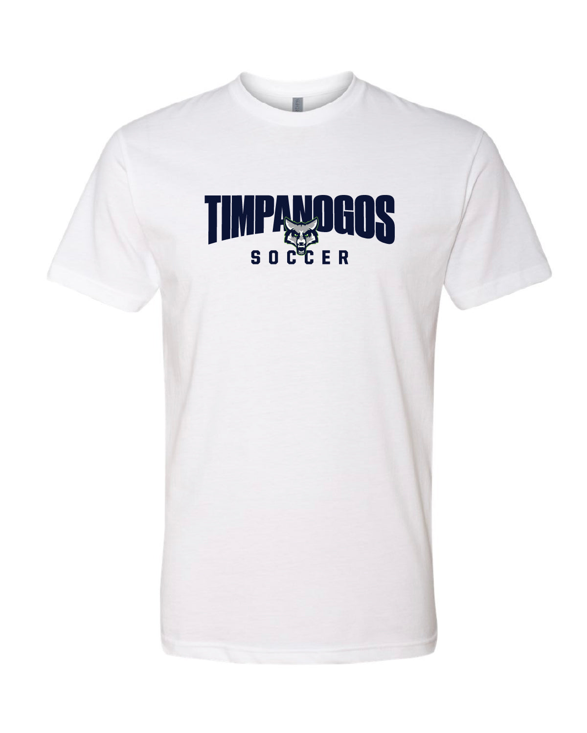 Timpanogos Soccer - Next Level Tee - Large Printed Logo - NL6210