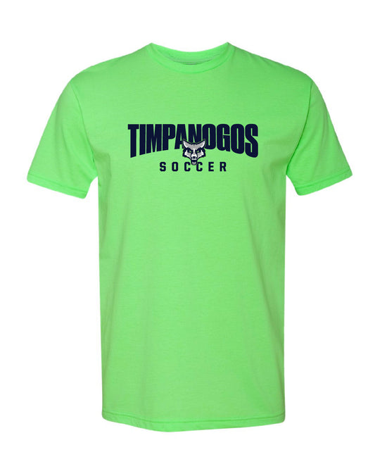 Timpanogos Soccer - Next Level Tee - Large Printed Logo - NL6210