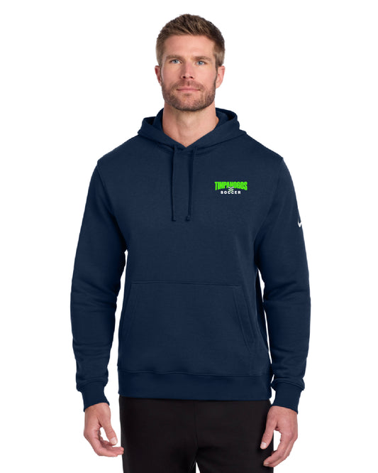 Timpanogos Soccer - Nike Men's Club Fleece Sleeve Swoosh Pullover Hoodie - Embroidered Pocket Logo - NKFD9889 (Copy)