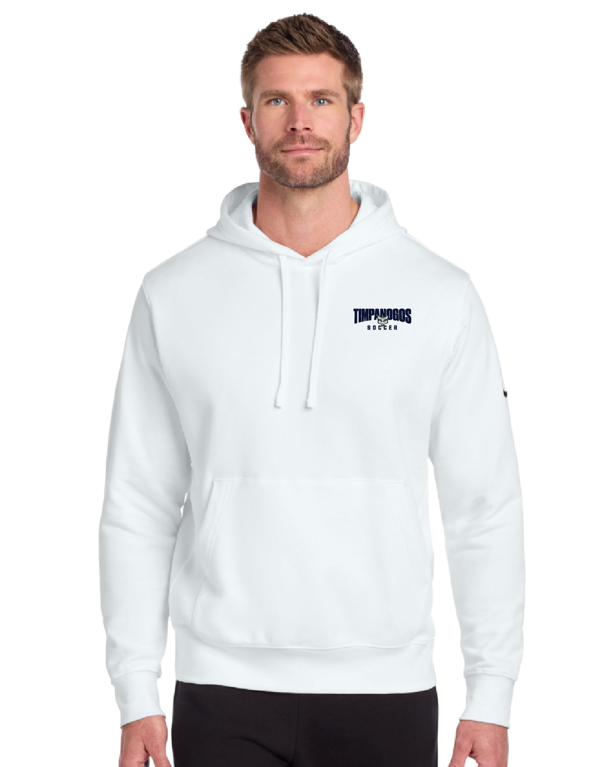 Timpanogos Soccer - Nike Men's Club Fleece Sleeve Swoosh Pullover Hoodie - Embroidered Pocket Logo - NKFD9889 (Copy)
