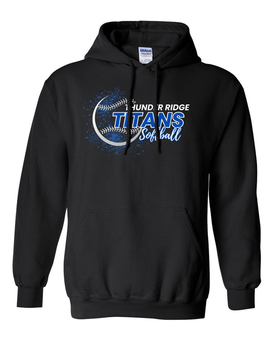 Thunder Ridge Softball - 18500 Gildan Basic Fleece Hoodie