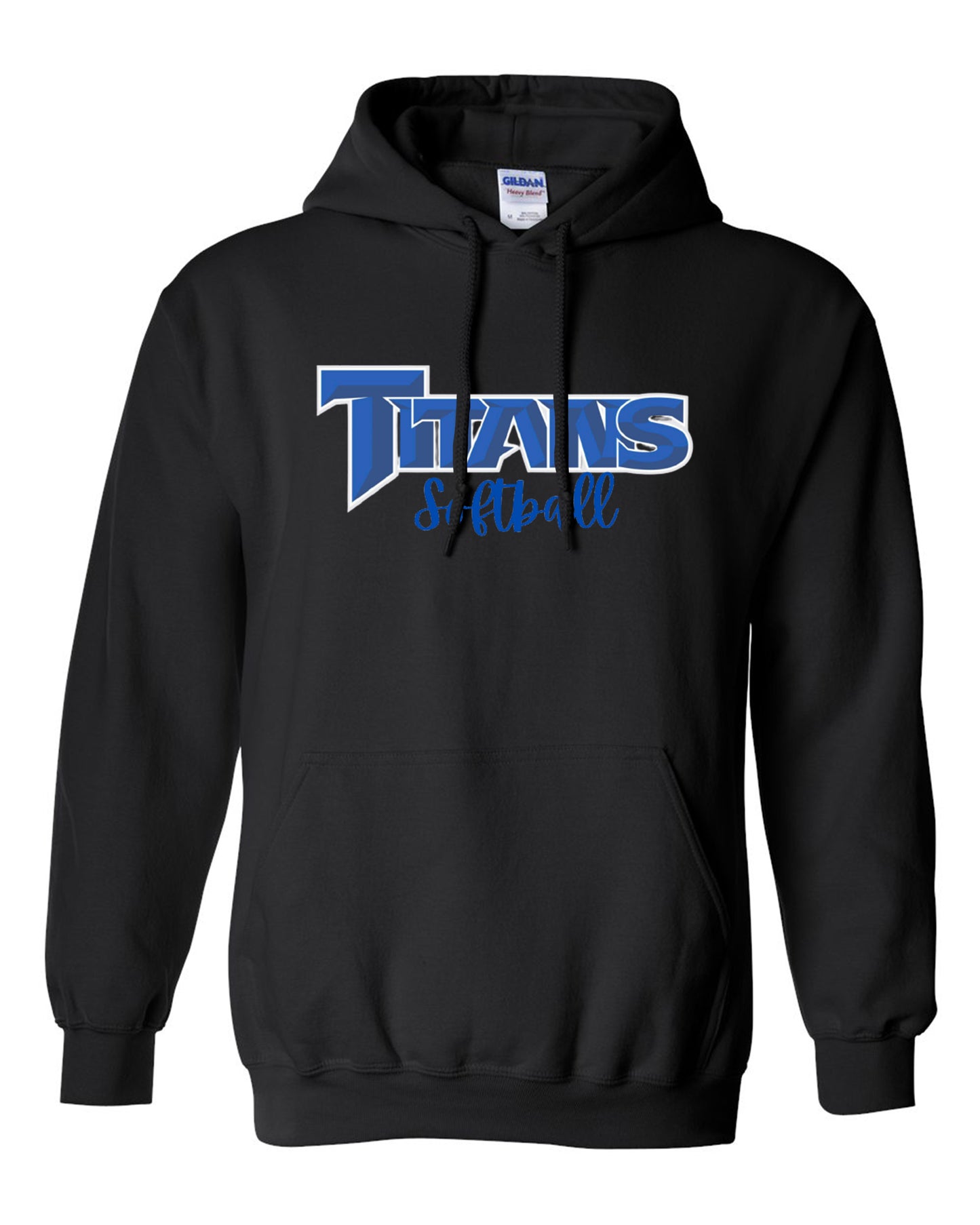 Thunder Ridge Softball - 18500 Gildan Basic Fleece Hoodie