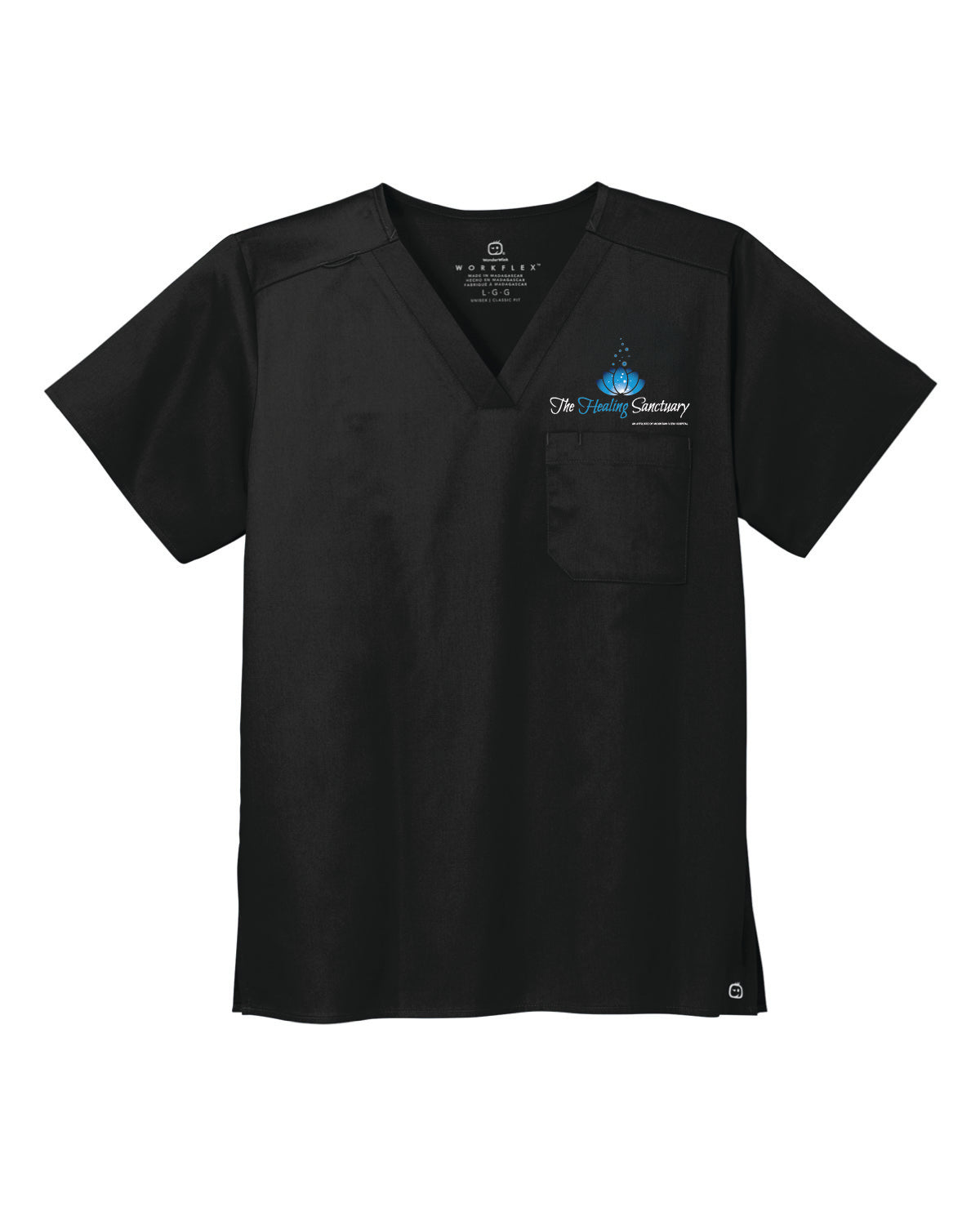 WorkFlex Unisex Standard Scrubs - Pocket Printed Design