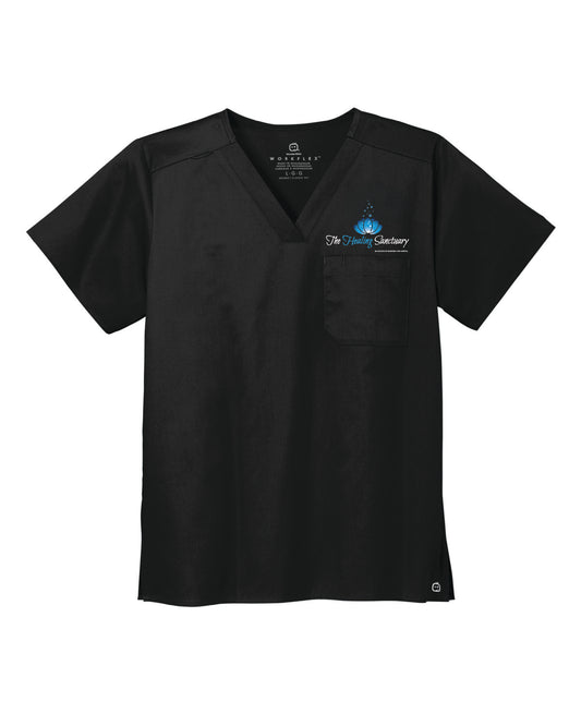 WorkFlex Unisex Standard Scrubs - Pocket Printed Design
