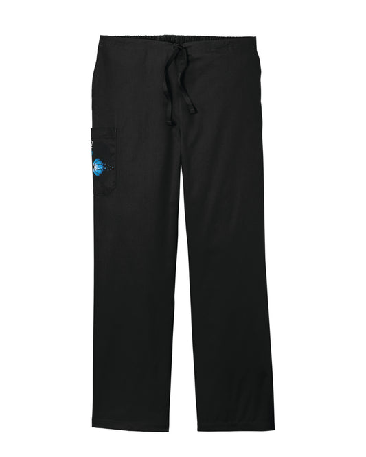 WorkFlex Standard Scrubs Unisex Cargo Pant - Printed Design