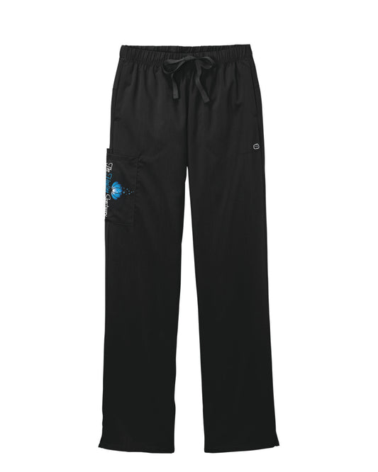 Women's Standard Scrubs Premiere Flex Cargo Pant - Printed Design