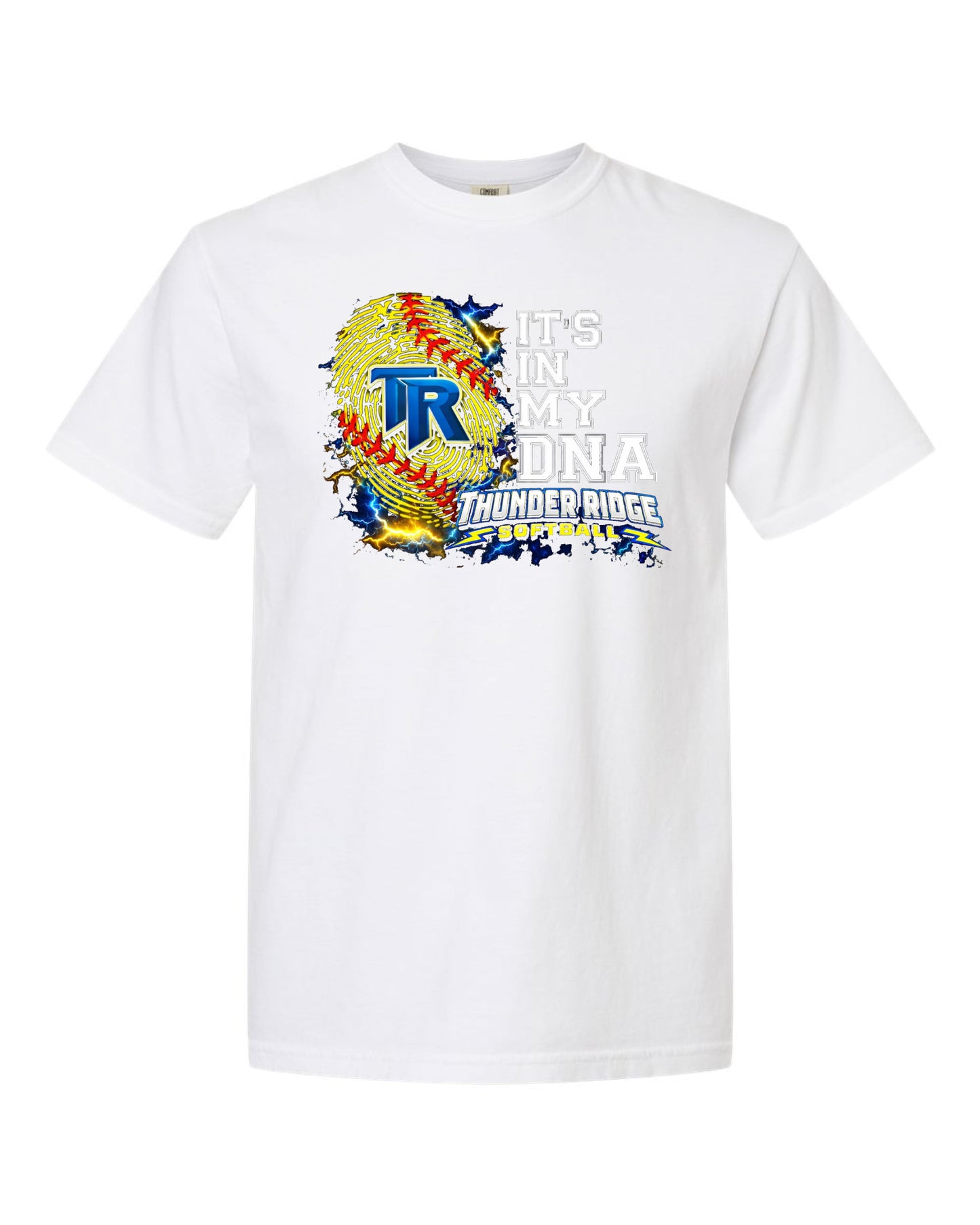 Thunder Ridge Softball - 1717 Comfort Colors Tee