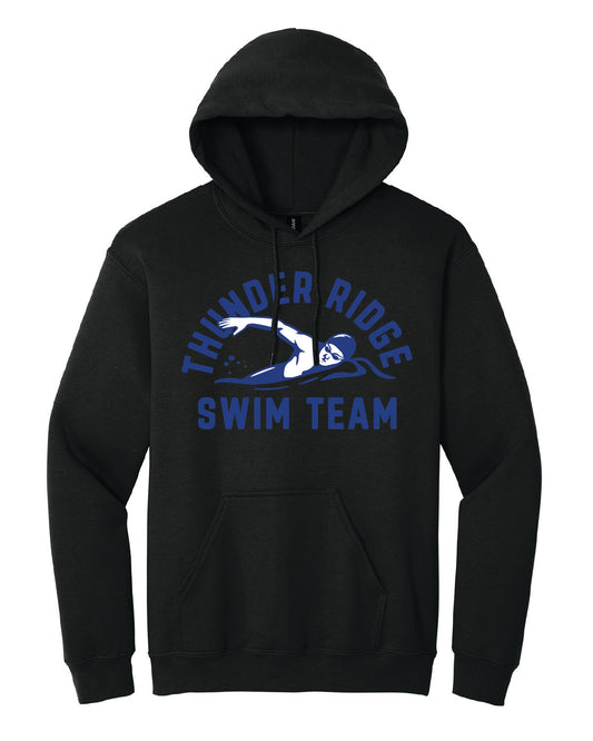 Thunder Ridge Swimming - Printed - Gildan® Heavy Blend™ Hooded Sweatshirt - 18500
