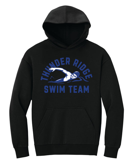 Thunder Ridge Swimming - Printed - District® V.I.T.™ Heavyweight Fleece Hoodie - DT6150