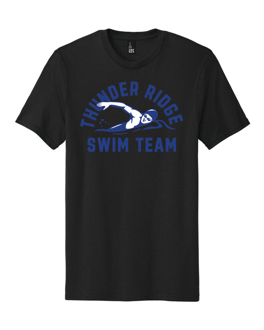 Thunder Ridge Swimming - Printed - District® The Concert Tee® - DT5000