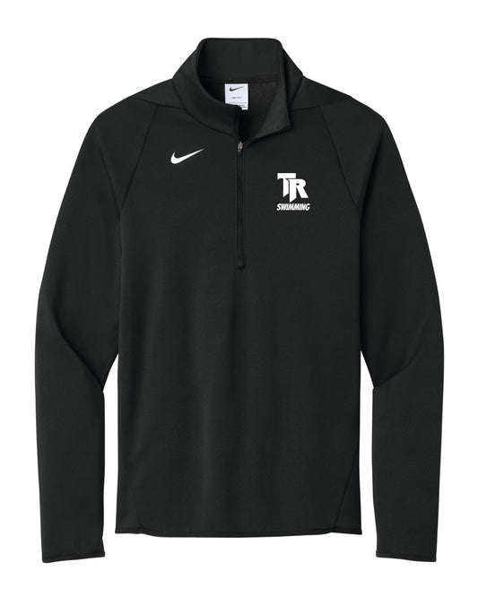 Thunder Ridge Swimming - Embroidered - Nike Therma-FIT 1/4-Zip Fleece - CN9492