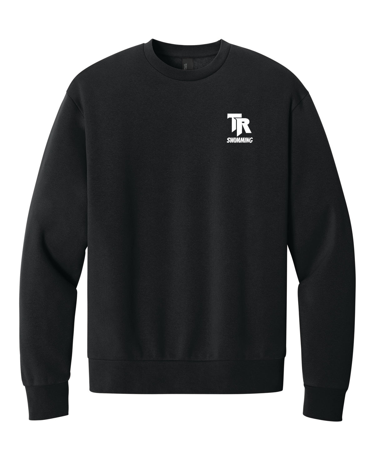 Thunder Ridge Swimming - Embroidered - District® MelloFleece Crew - DT6704