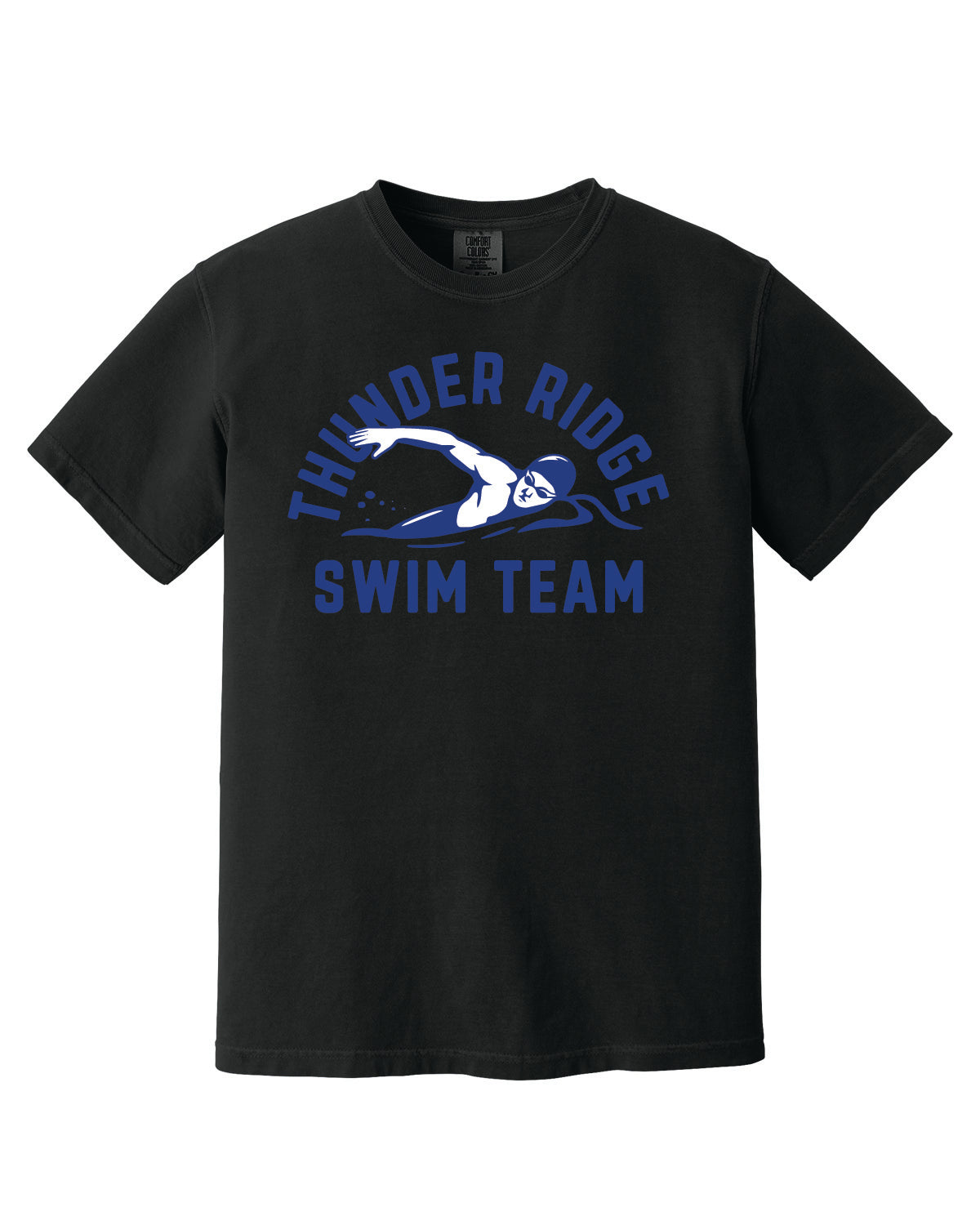 Thunder Ridge Swimming - Printed - Comfort Colors® Heavyweight Ring Spun Tee - 1717