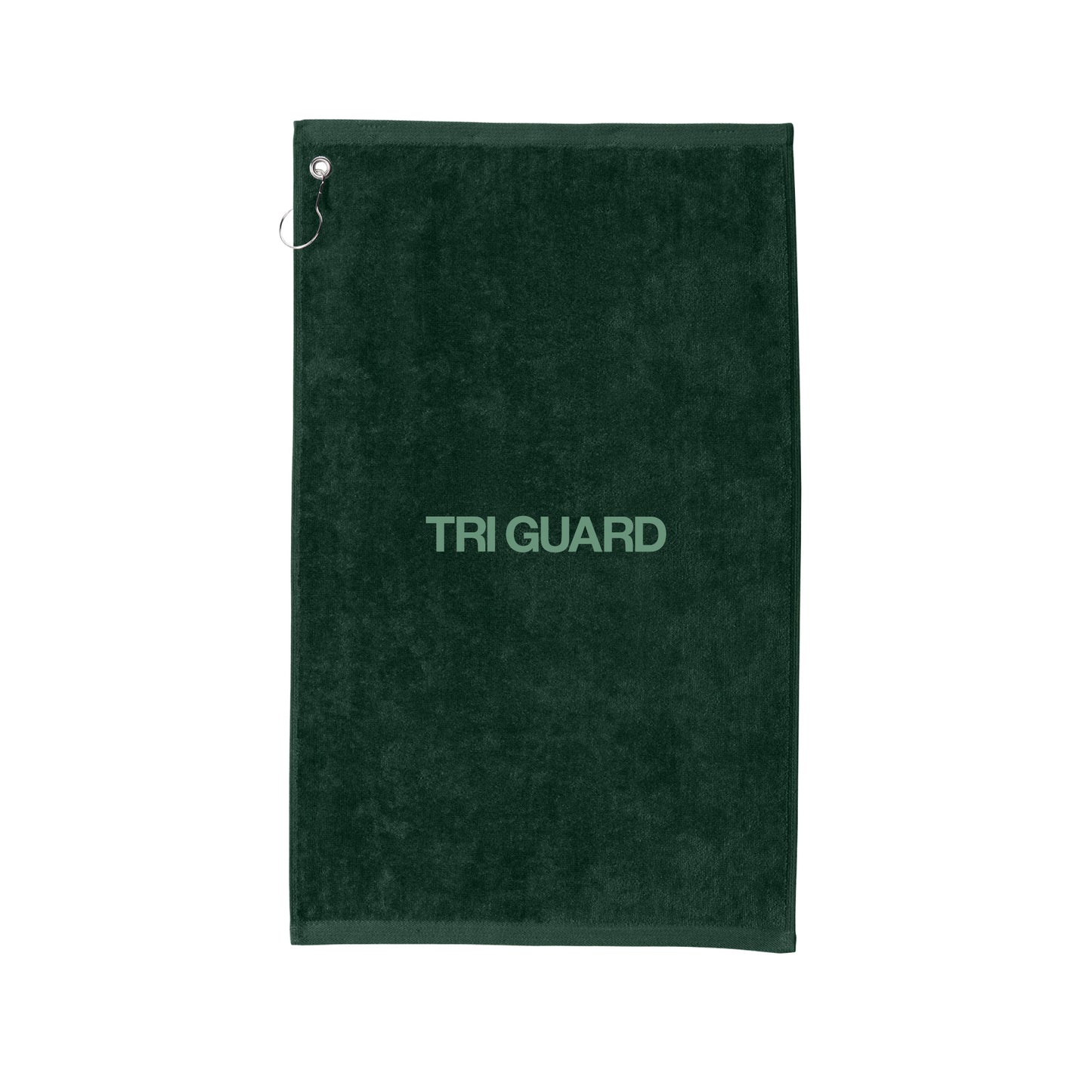 Tri Guard - Embroidered - TW51 Port Authority® Grommeted Golf Towel - Moss Thread
