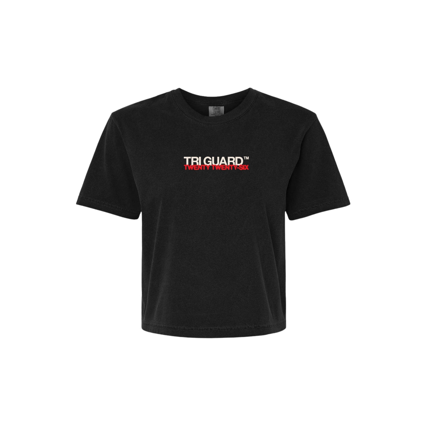 Tri Guard - Black - 3023CL Comfort Colors Women's Garment-Dyed Heavyweight Boxy T-Shirt