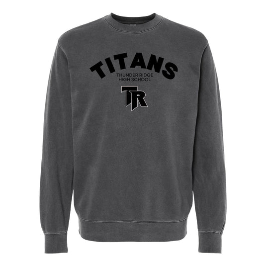 Thunder Ridge Football - University Arch - Black Pigment