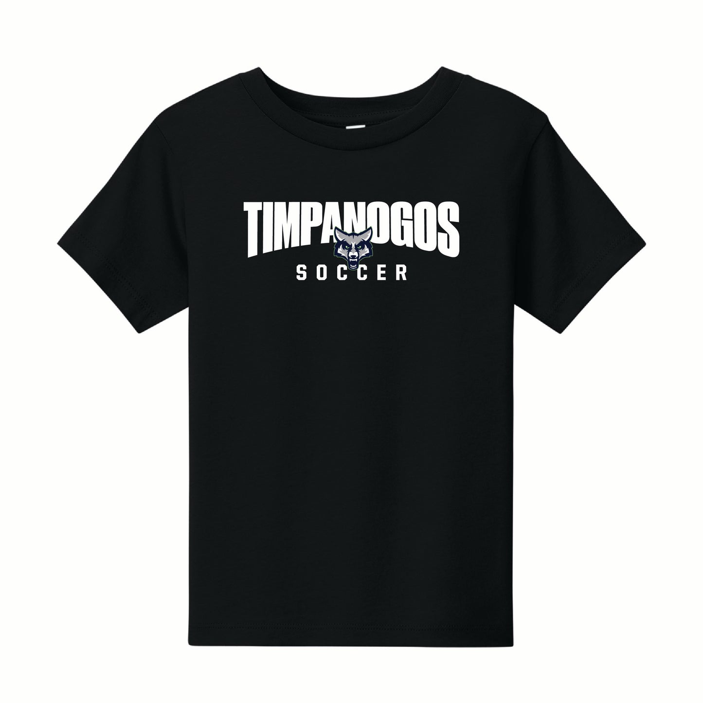 Timpanogos Soccer - Kids Bella Canvas Tee - Large Printed Logo