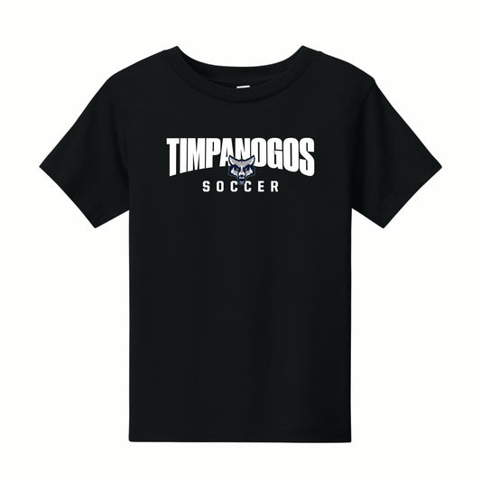 Timpanogos Soccer - Kids Bella Canvas Tee - Large Printed Logo