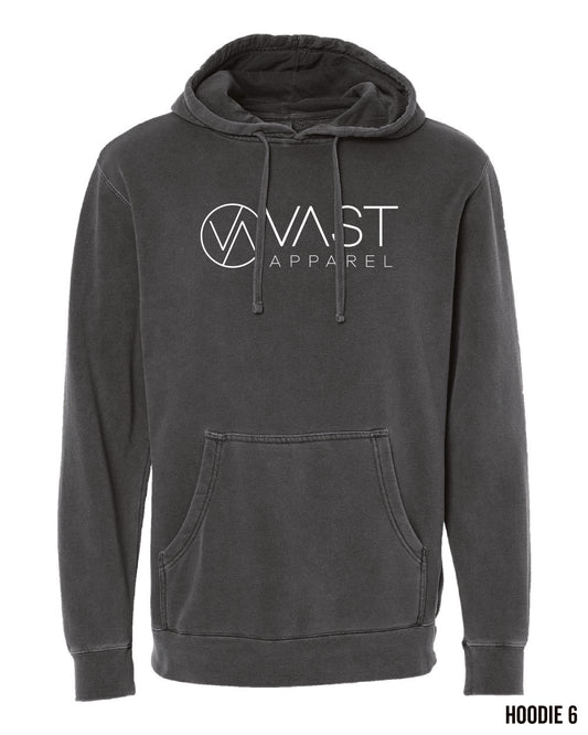 Independent Trading Co Midweight Pigment-Dyed Hooded Sweatshirt - PRM4500
