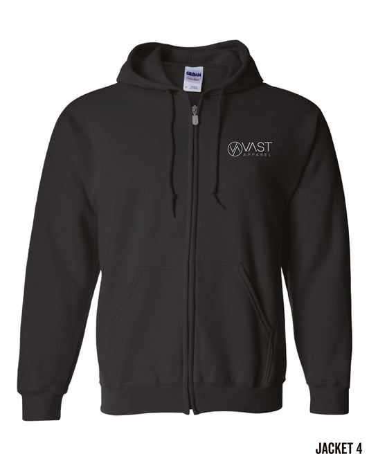 Gildan Heavy Blend™ Full-Zip Hooded Sweatshirt - 18600