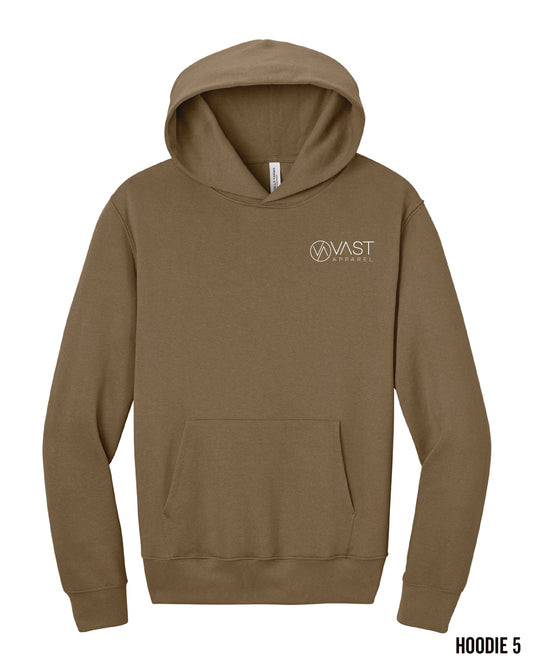 BELLA+CANVAS® Unisex 10-Ounce Heavyweight Pullover Hoodie - BC4719