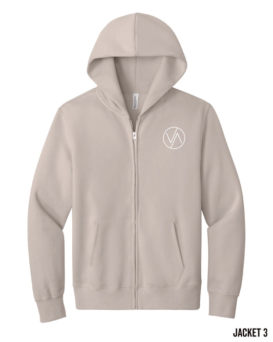 Bella + Canvas Full-Zip Hoodie Sweatshirt - 4739