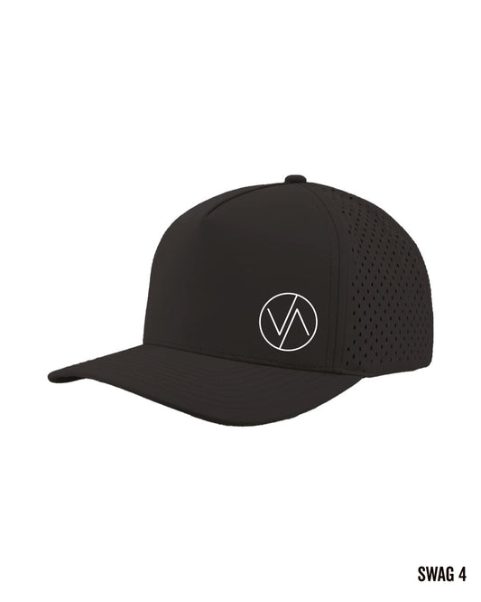 ZAPPED HEADWEAR - 5 Panel Medium Profile Snapback - BLACKHAWK