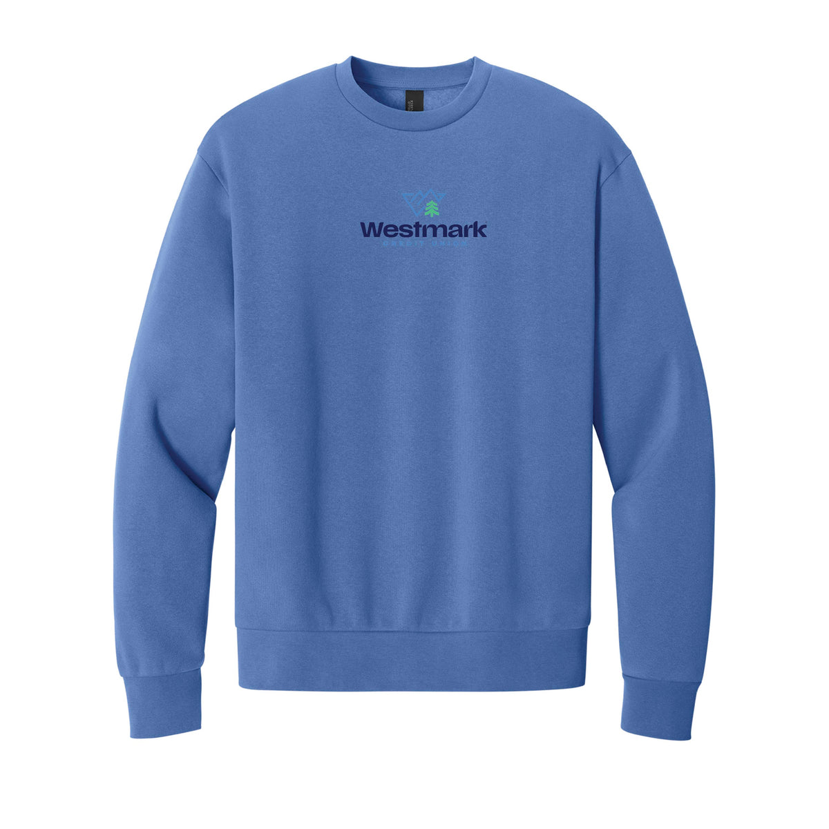 Westmark Credit Union - District® MelloFleece Crew - Centered Logo - DT6704