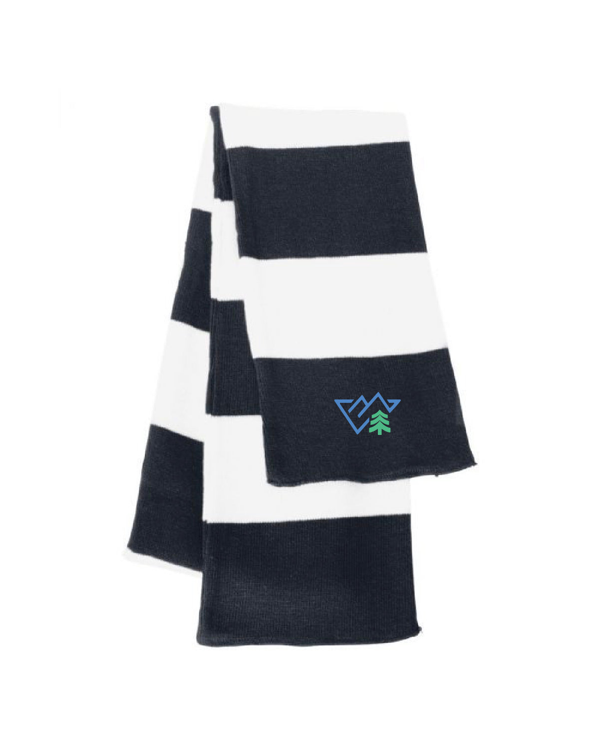 Westmark Credit Union - Embroidered - Striped Scarf - SP02