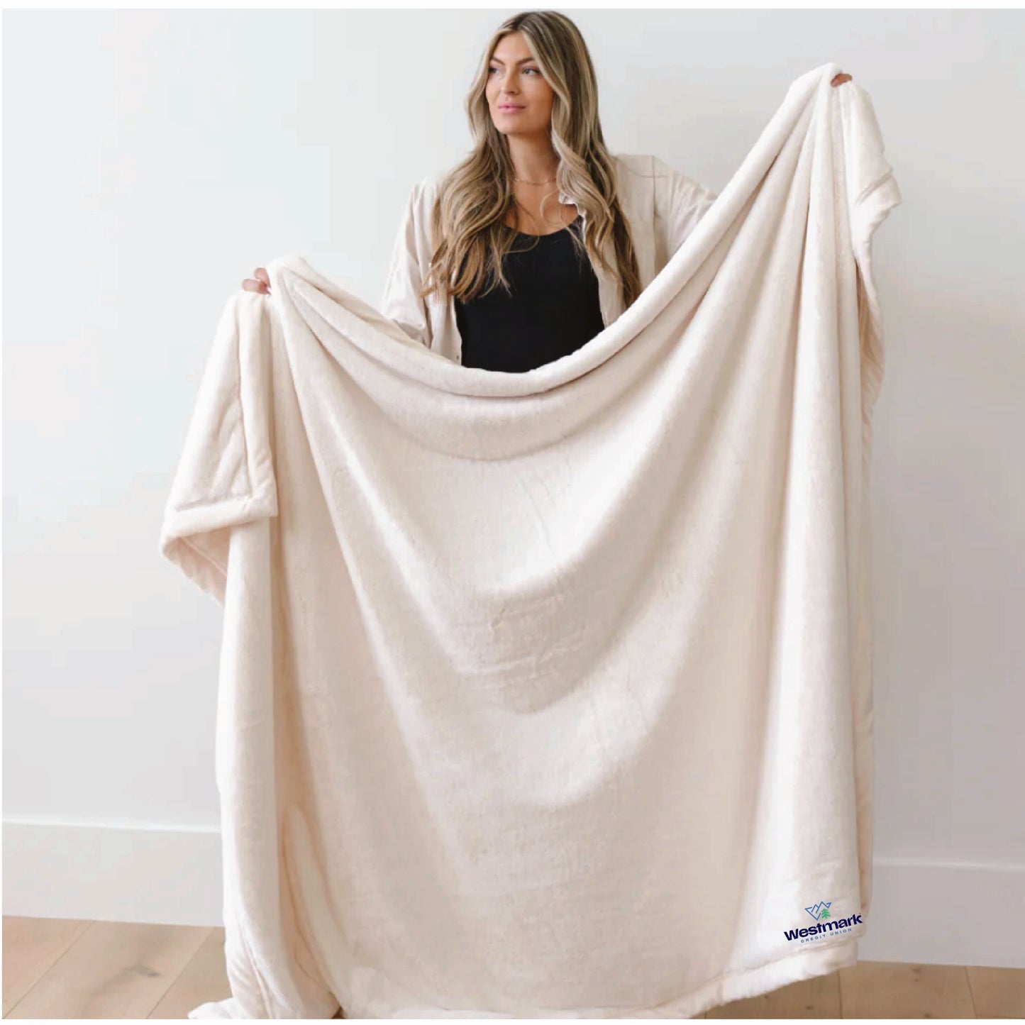 Westmark Credit Union - Embroidered Saranoni LUSH XL Blanket