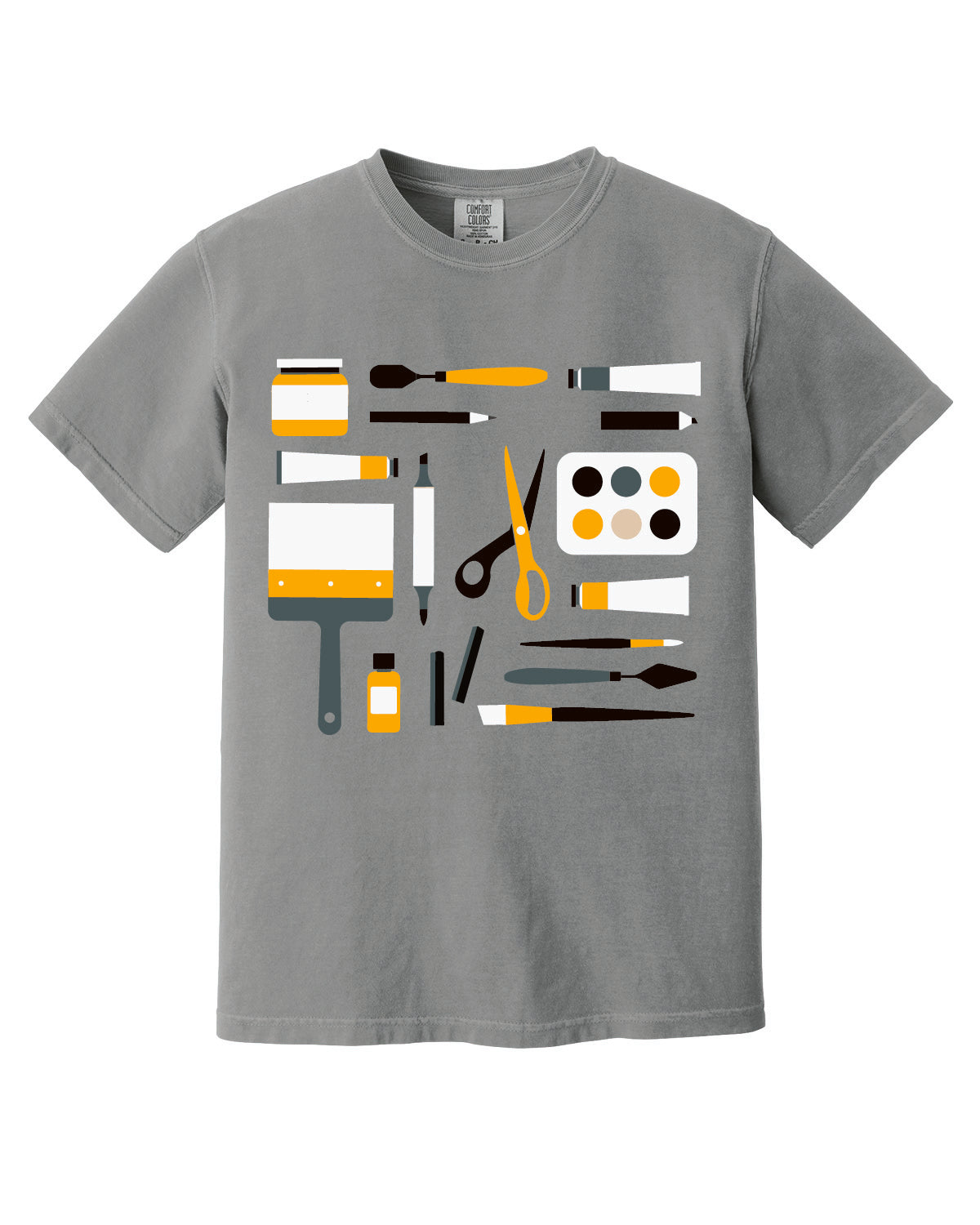 IFAC Youth Jam - Printed Art Supplies Design - Comfort Colors Tee - 1717