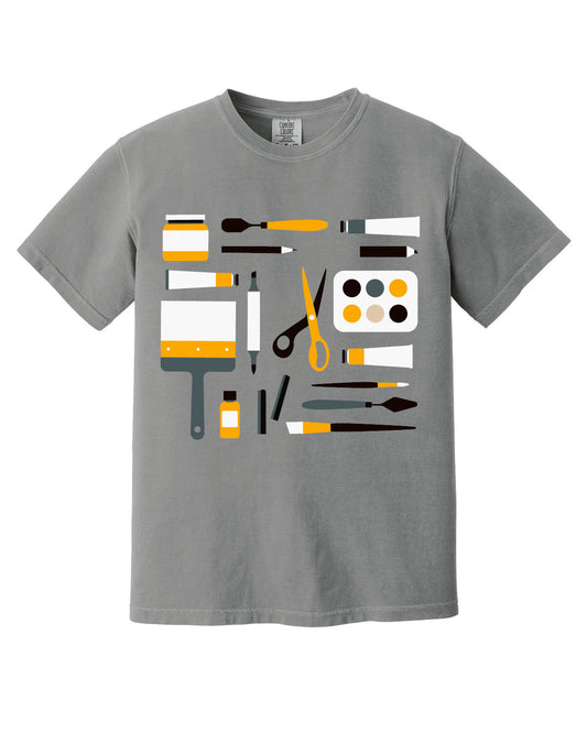 IFAC Youth Jam - Printed Art Supplies Design - Comfort Colors Tee - 1717