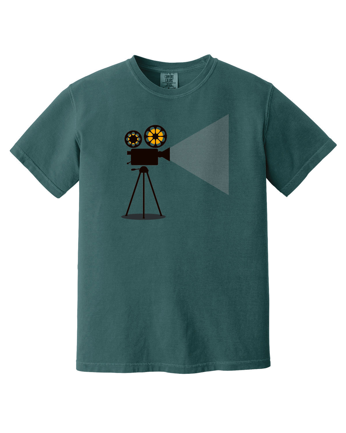 Experience the Arts - Printed Camera Design - Comfort Colors Tee - 1717