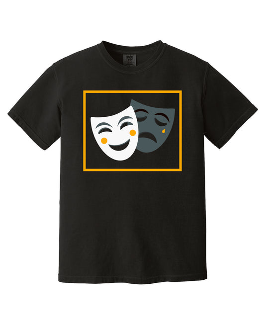 IFAC Youth Jam - Printed Comedy Tragedy Mask Design - Comfort Colors Tee - 1717