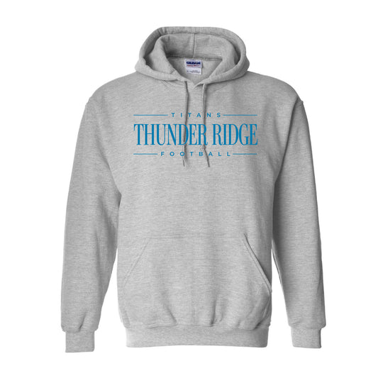 Thunder Ridge Football - Banner - Basic Fleece Hoodie