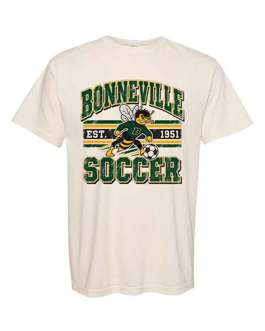 Bonneville Soccer - Comfort Colors Tee - Bonneville Soccer Est 1951