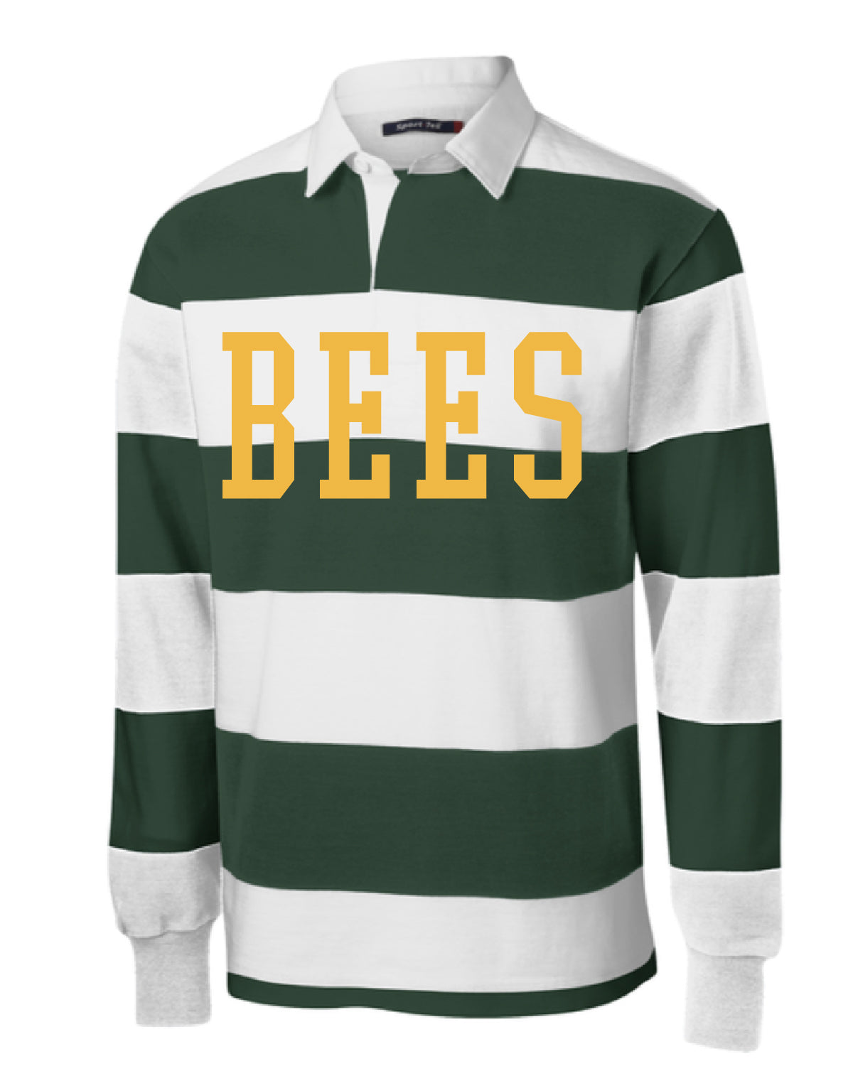 Bonneville Soccer - ST301 Forest Green Rugby Polo - BEES