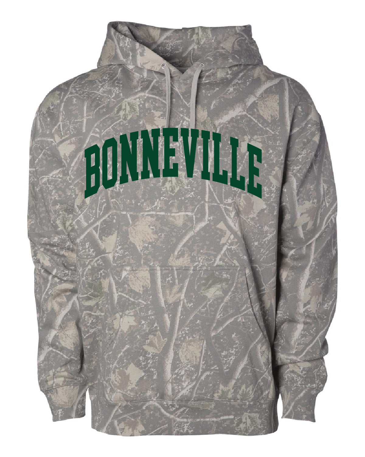 Bonneville Soccer - SS4500 - Camo Hoodie - BONNEVILLE (Arched)