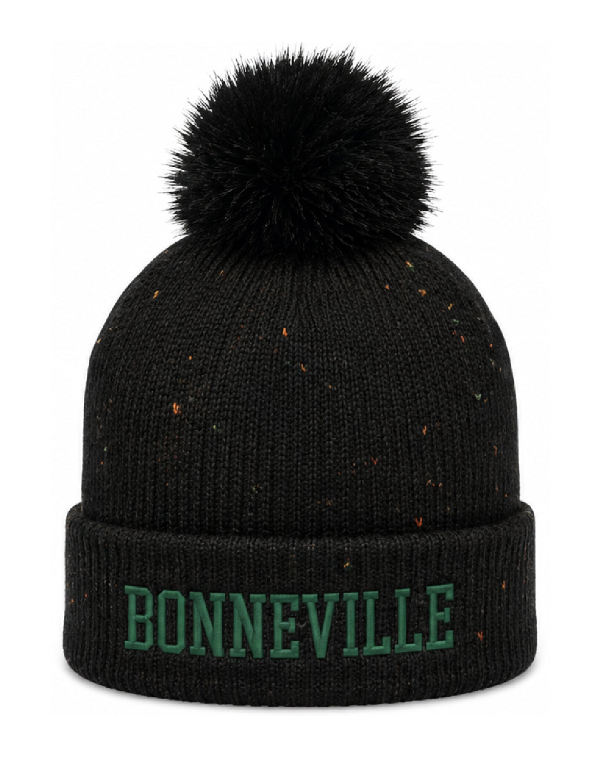 Bonneville High School x VAST Apparel - BONNEVILLE Embroidered Pom Beanie  - 6014