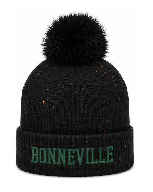 Bonneville High School x VAST Apparel - BONNEVILLE Embroidered Pom Beanie  - 6014