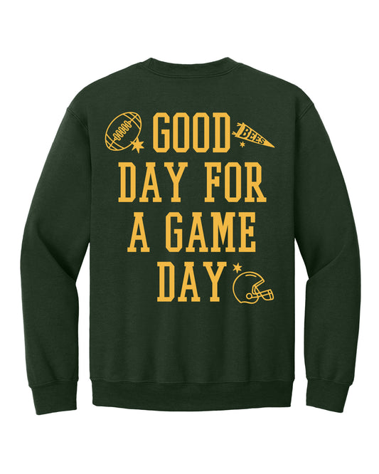 Bonneville High School x VAST Apparel - Basic Fleece Crewneck - Good Day For A Game Day