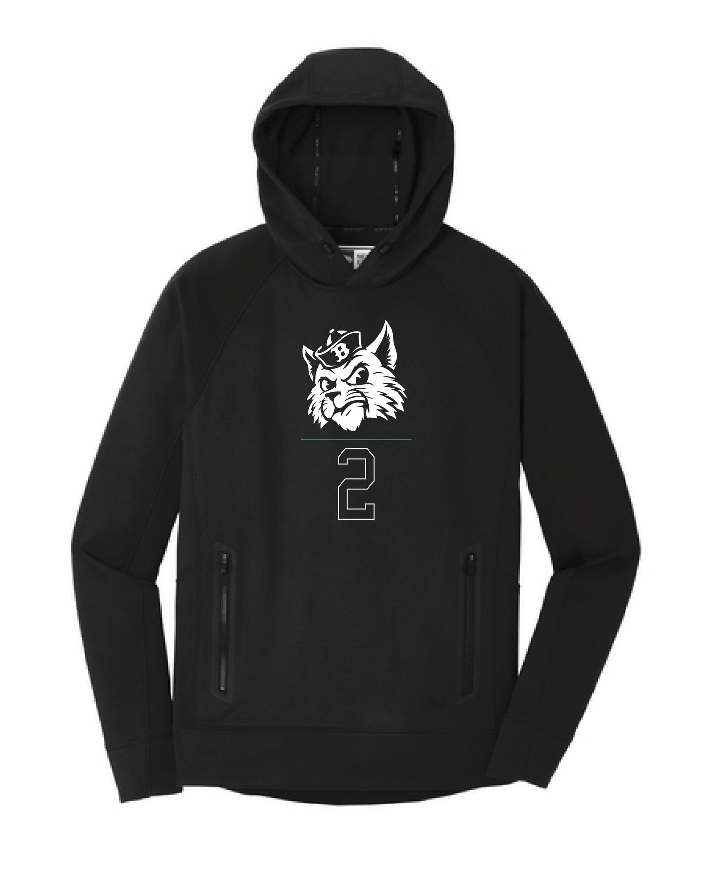 Burley High School Baseball - New Era® Venue Fleece Pullover Hoodie